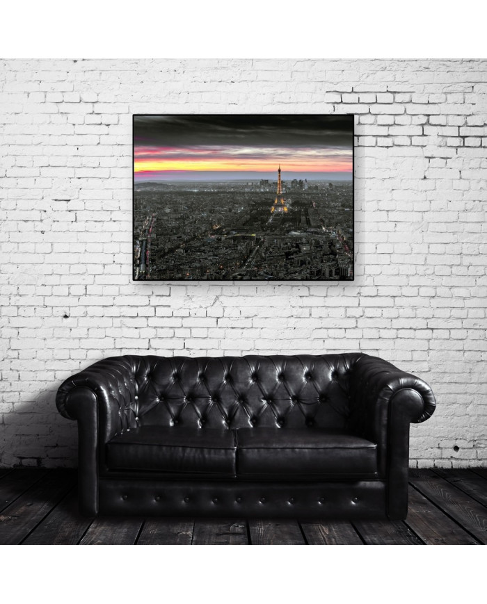 Vista de París con la Tour Eiffel