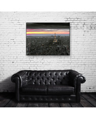 Vista de París con la Tour Eiffel