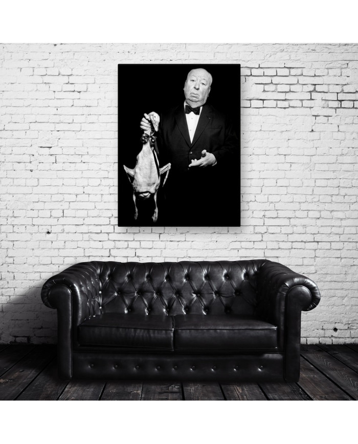 Alfred Hitchcock, Los Angeles, 1973