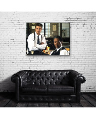 Brad Pitt & Morgan Freeman en Seven