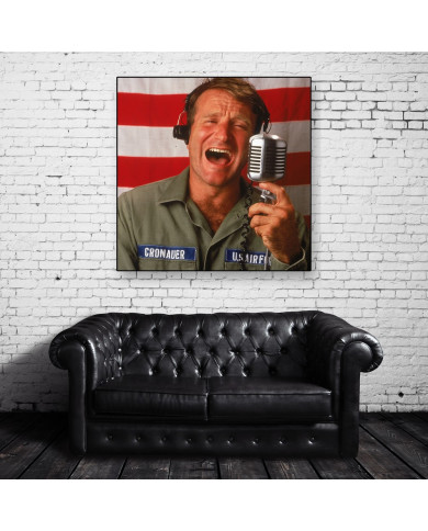 Robin Williams en Good Moorning Vietnam Robin Williams en Good Moorning Vietnam