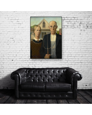Grant Wood, American Gothic Grant Wood, American Gothic