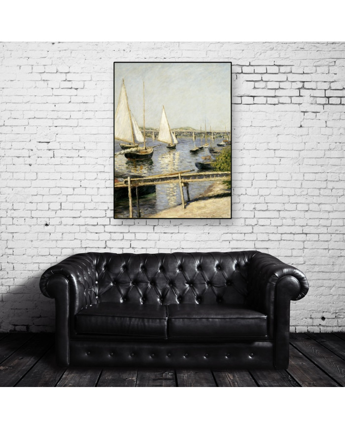 Gustave Caillebotte, Voiliers à Argenteuil