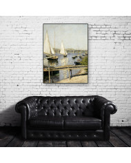 Gustave Caillebotte, Voiliers à Argenteuil