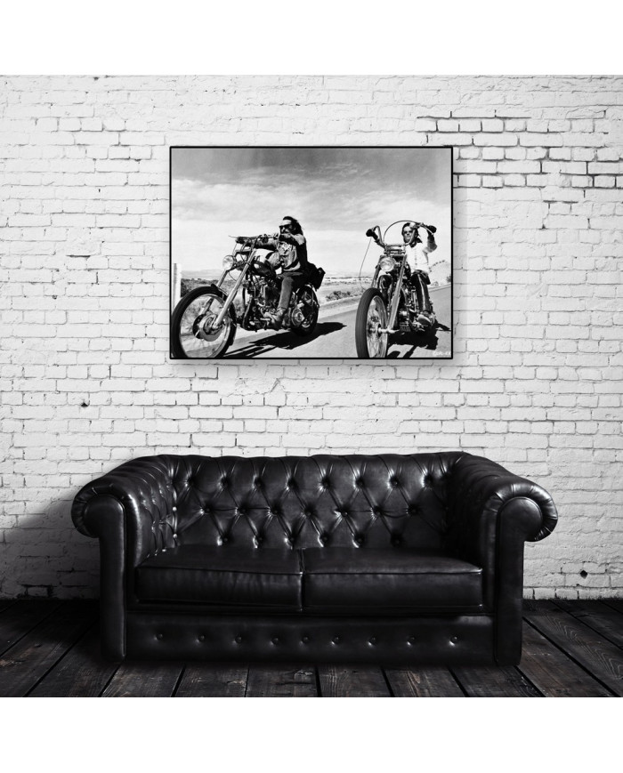 Dennis Hopper con Peter Fonda , en Easy Rider, 1969