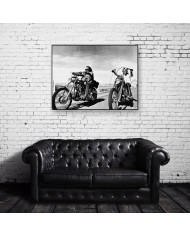 Dennis Hopper con Peter Fonda , en Easy Rider, 1969