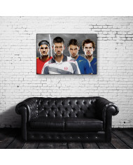 Les 4 Quatre mousquetaires du Rolland Garros