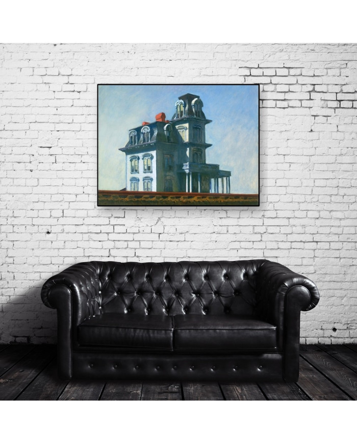 Edward Hopper, The House by the Railroad, 1925