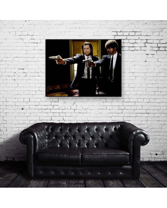 John Travolta y Samuel L Jackson en Pulp Fiction