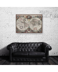 Hendrik Hondius, Nova totius Terrarum Orbis geographica ac hydrographica tabula