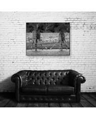 Jirafas bebiendo, Kruger National Park, Sudáfrica