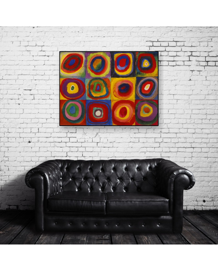 Kandinsky, Farbstudie quadrate