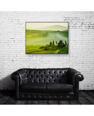 Paisaje de Toscana en primavera, Italia