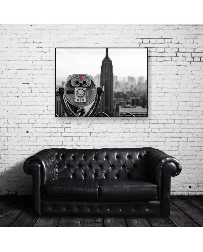 Telescopio del Rockefeller Center, Manhattan, Nueva York, USA