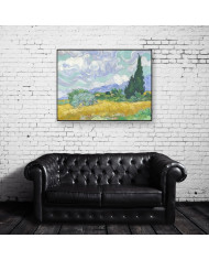 Vicent Van Gogh, Champ de blé avec cyprès