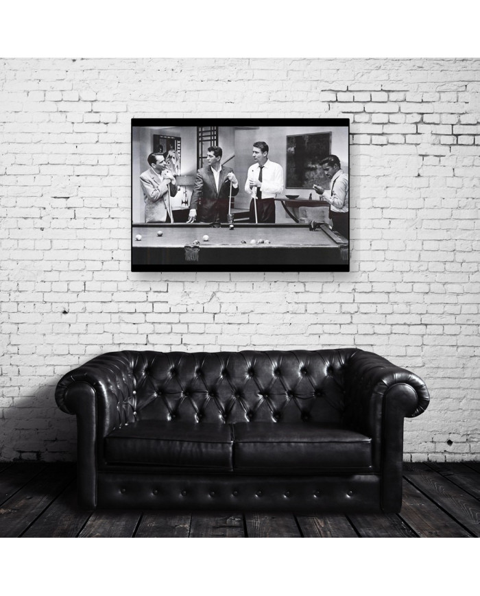 The rat pack (Frank Sinatra, Dean Martin, Sammy Davis)