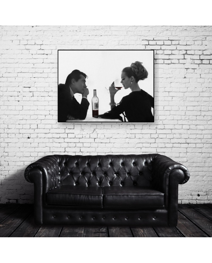 Walter Chiari y Monique Chevalier, Vogue, Abril 1962