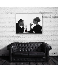 Walter Chiari y Monique Chevalier, Vogue, Abril 1962