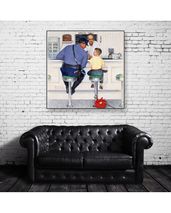 Norman Rockwell, The runaway