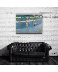 Joaquín Sorolla, Niños en el mar de la playa de Valencia