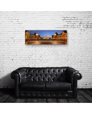 Vista panorámica del Museo del Louvre,París,Francia