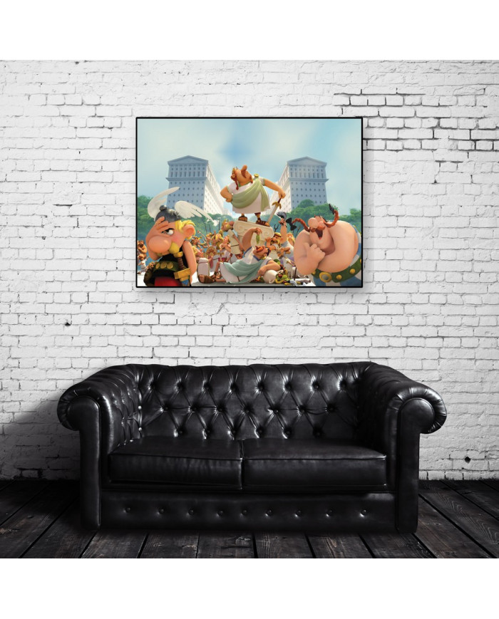 Asterix y Obelix en "La residencia de los dioses"