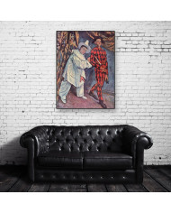 Paul Cezanne, Pierrot and Harlequin (Mardi Gras)