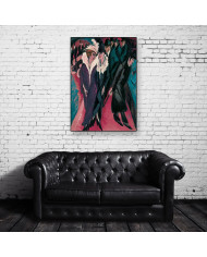 Ernst Ludwig Kirchner, calle de Berlín, 1913