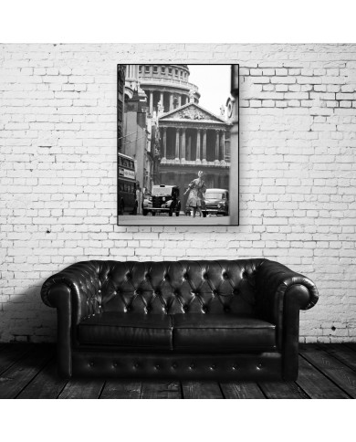 Fashion Shoot St Paul's, London , 1959 Fashion Shoot St Paul's, London , 1959