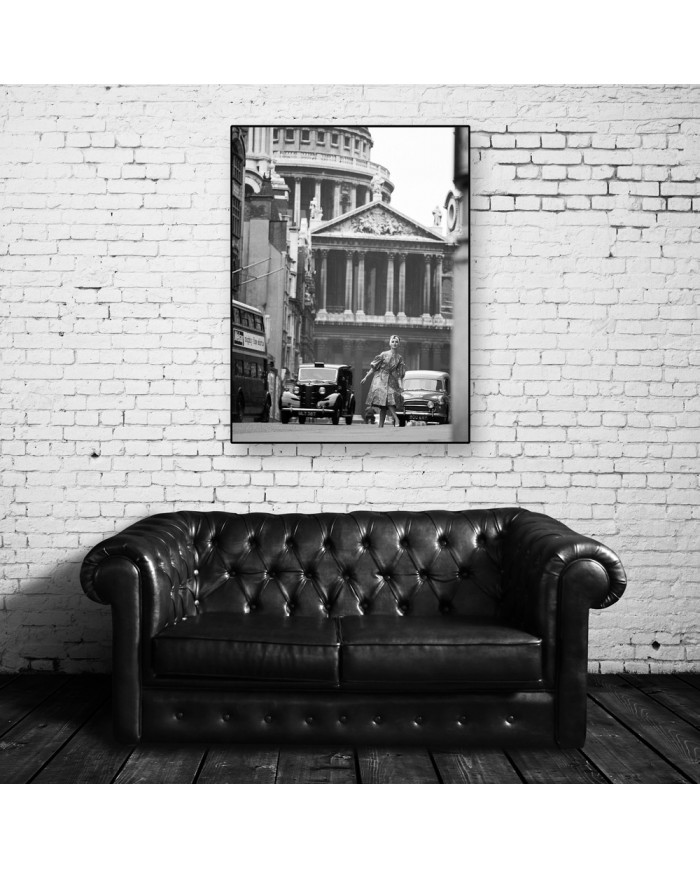 Fashion Shoot St Paul's, London , 1959