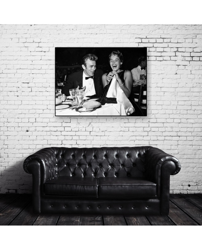 James Dean y Ursula Andress,1955