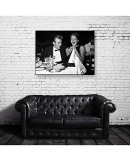 James Dean y Ursula Andress,1955