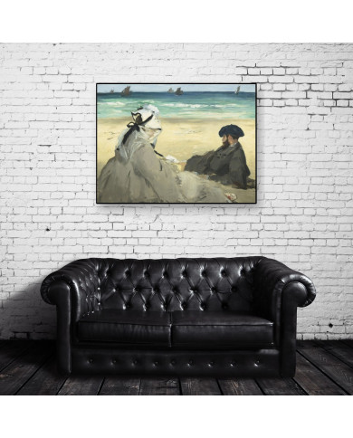 Edouard Manet, Sur la plage Edouard Manet, Sur la plage