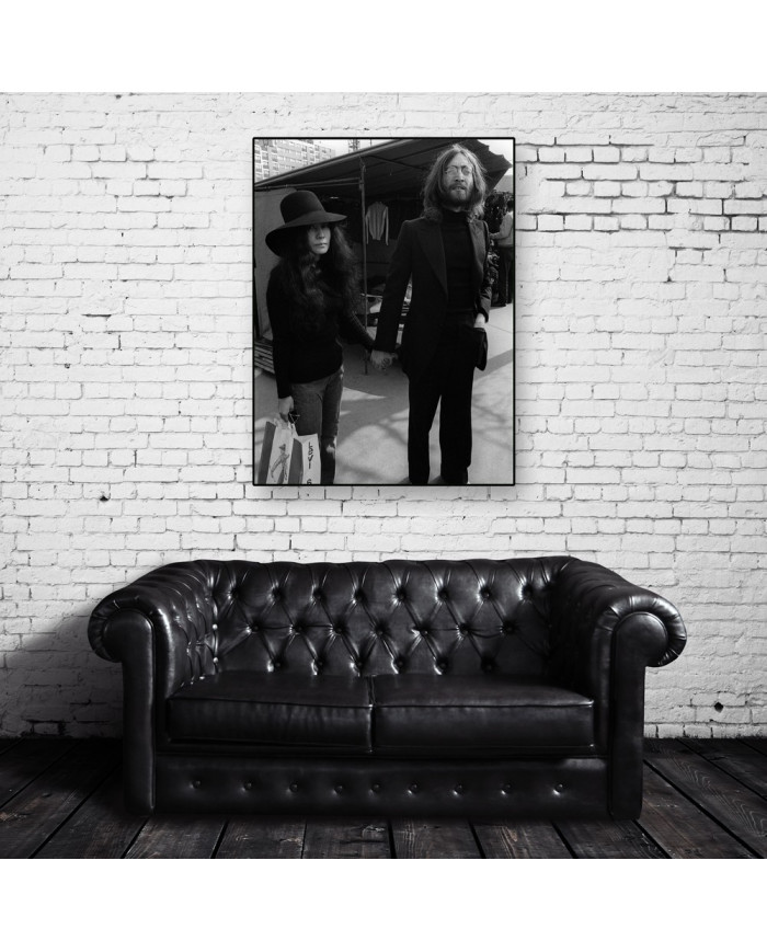 Jonh Lenon con Joko Ono