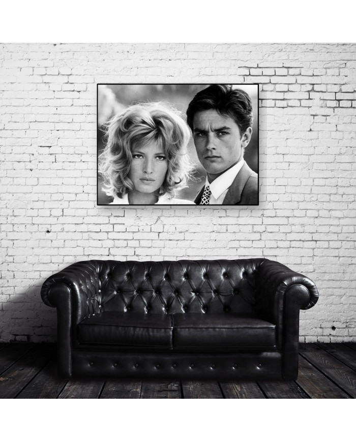 Alain Delon y Monica Vitti,Eclipse,1962