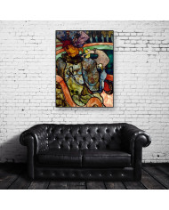 Henri de Toulouse-Lautrec,At the New Circus,Papa Chrysant