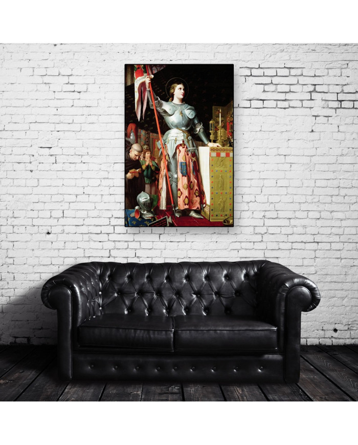 Ingres,Jeanne d’Arc au sacre du roi Charles VII,dans la c