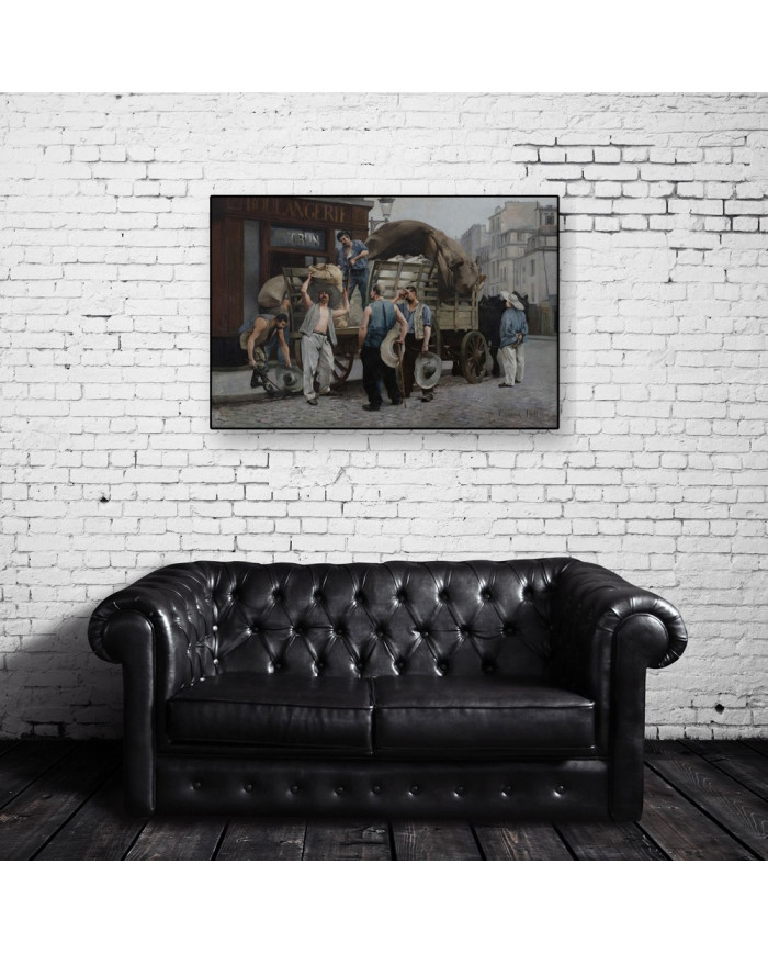 Louis Carrier-Belleuse,The flour carriers