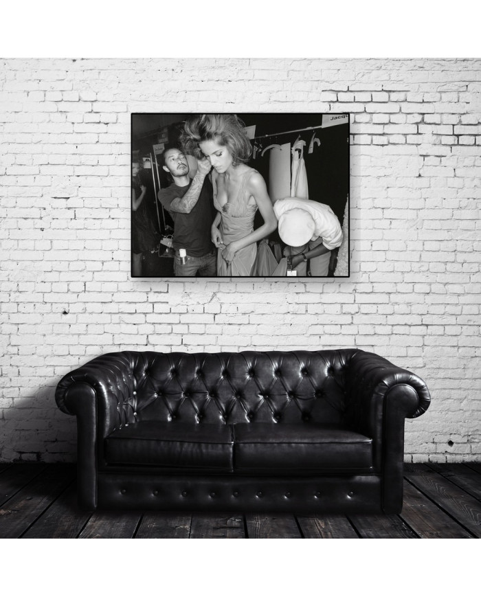 Oscar de la Renta,Backstage