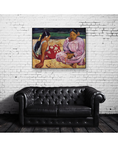 Paul Gauguin,Tahitian Women on the Beach Paul Gauguin,Tahitian Women on the Beach