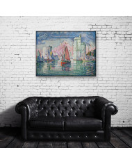 Paul Signac,Entrée du port de la Rochelle