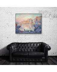 Paul Signac,The port of Saint Tropez