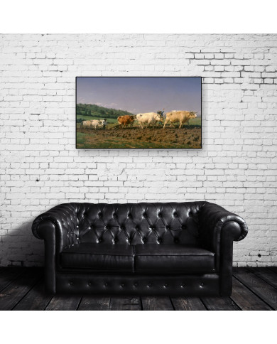 Rosa Bonheur,Ploughing in Nevers Rosa Bonheur,Ploughing in Nevers