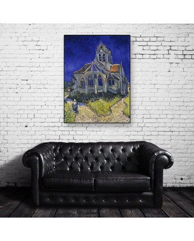 Vincent van Gogh,The Church at Auvers Vincent van Gogh,The Church at Auvers