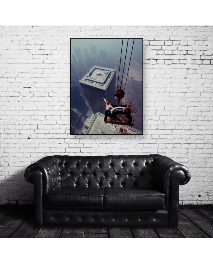 World Trade Center en construcción,años 70