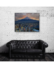 Yokohama junto al Monte Fuji,Japón