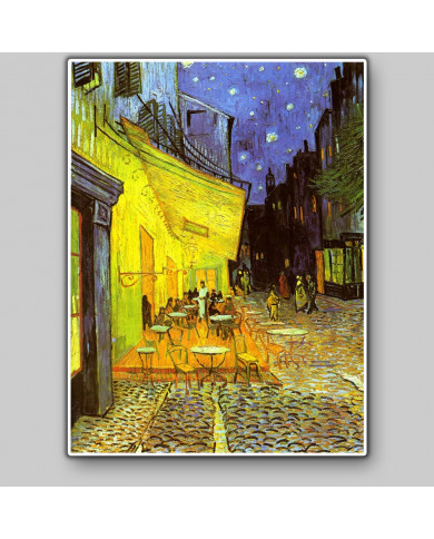 Vincent Van Gogh, Terrasse du café le soir Vincent Van Gogh, Terrasse du café le soir