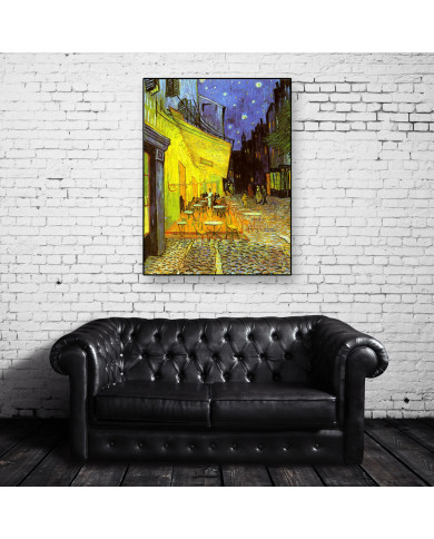 Vincent Van Gogh, Terrasse du café le soir Vincent Van Gogh, Terrasse du café le soir
