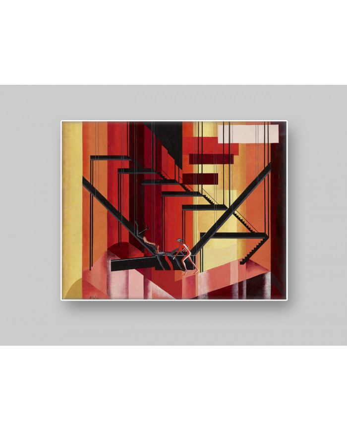 Aleksandra Ekster, Stage Design for Don Juan in Hell, 1929