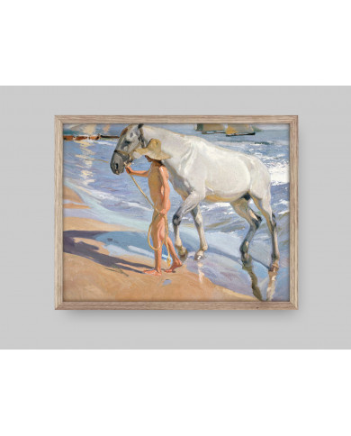 Joaquín Sorolla, El baño del caballo, 1909 Joaquín Sorolla, El baño del caballo, 1909